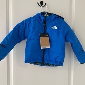 North Face Baby Reversible Perrito Jacket size 12-18M Blue